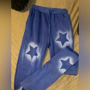 Royal Blue Rockstar Original Stacked Pants
